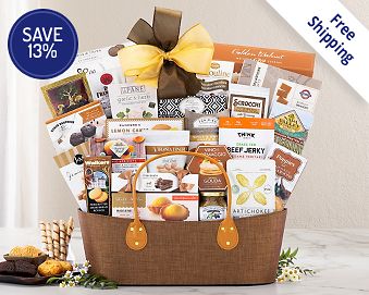 Gourmet Choice Gift Basket Free Shipping 13% Save Original Price is $115